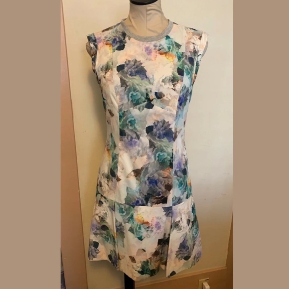 REBECCA TAYLOR -NWT- ENCHANTED GARDEN MINI DRESS 6 - Picture 5 of 7